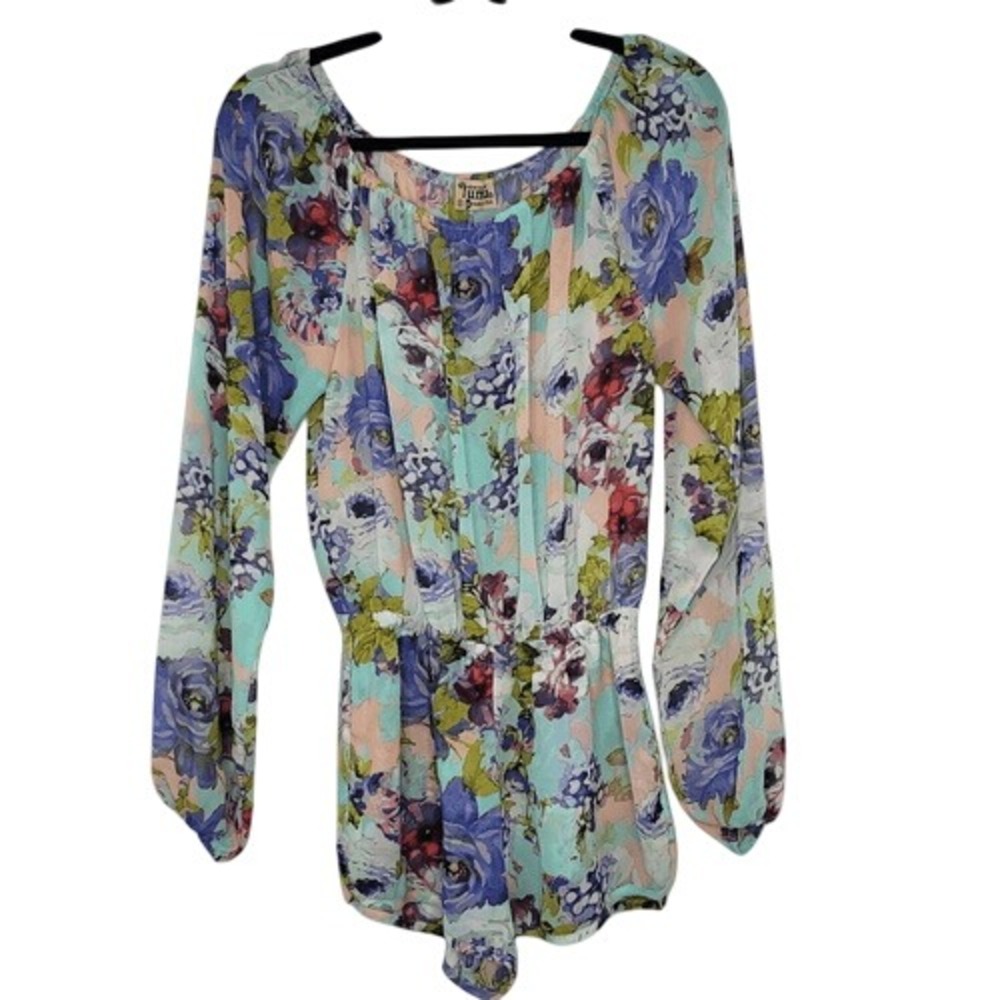 Show Me‎ Your MuMu Floral Off the Shoulder  Romper